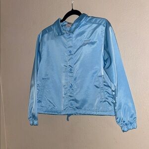 Nike girls Light Blue Bomber Jacket